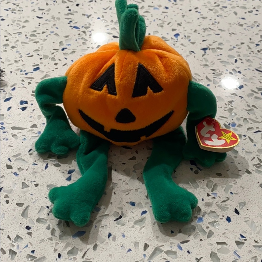 Pumpkin Beanie Baby